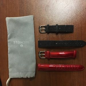 Michelle watch leather band